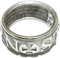 Ring Agios Silber Pater Noster unisex