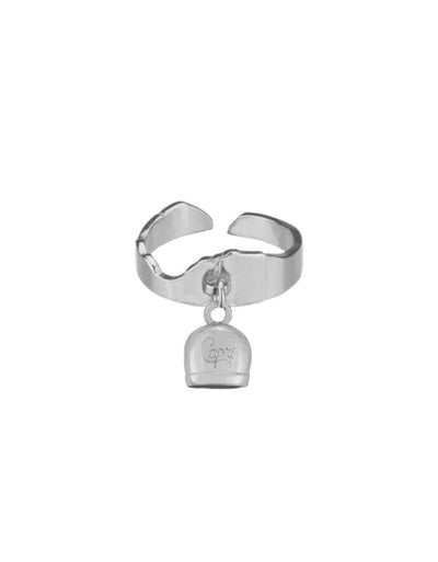 Anello campanella capri donna fascia isola in argento 925 regolabile