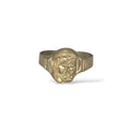 Anello con Gesù in Oro 18 Carati Medio