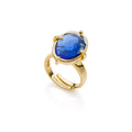 Anello con pietra blu Unoaerre donna 2263