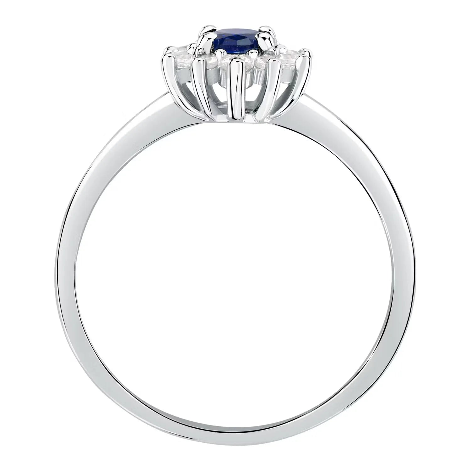 Anello donna Morellato in argento e zircone blu SAIW154014