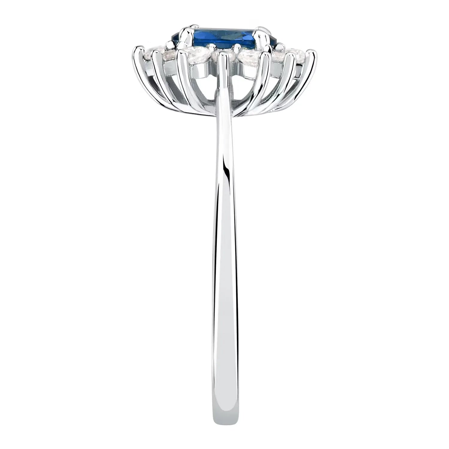 Anello donna Morellato in argento e zircone blu SAIW154014