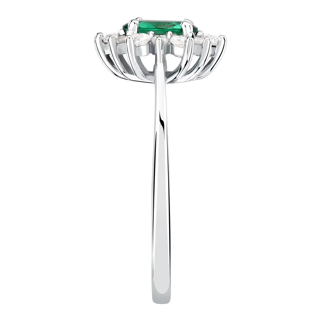 Anello donna Morellato in argento e zircone verde SAIW155016