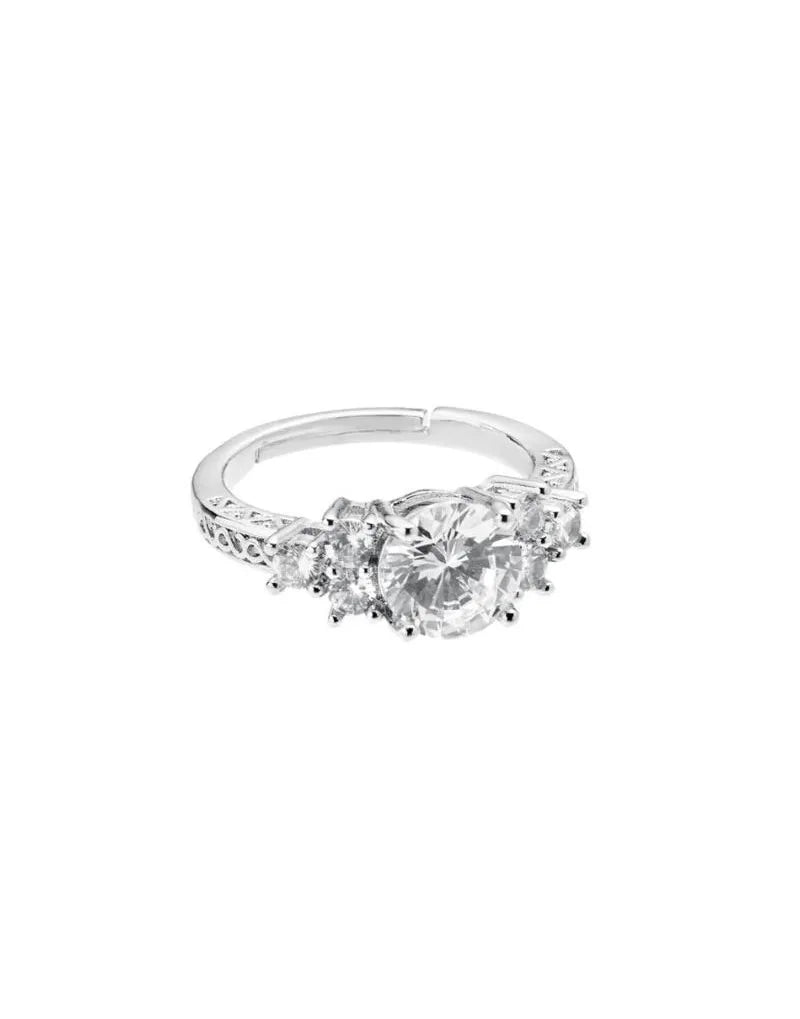 Anello donna Ottaviani elegante con zirconi