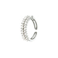 Anello donna Stroili In metallo rodiato e cristalli 1674383