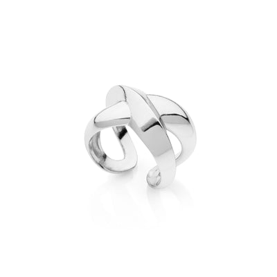 Anello donna Unoaerre a X argentato 2407