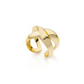 Anello donna Unoaerre a X dorato 2406