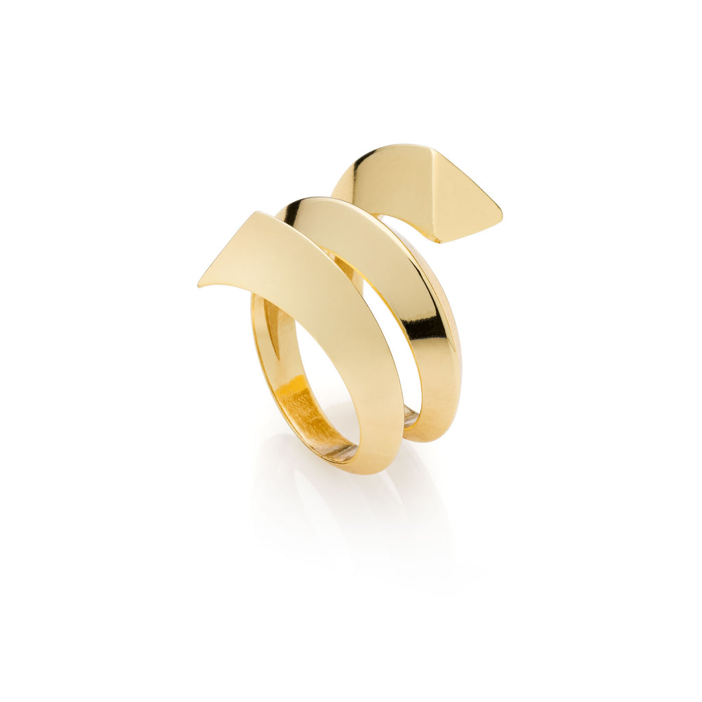 Anello donna Unoaerre contrarié tre giri 2233