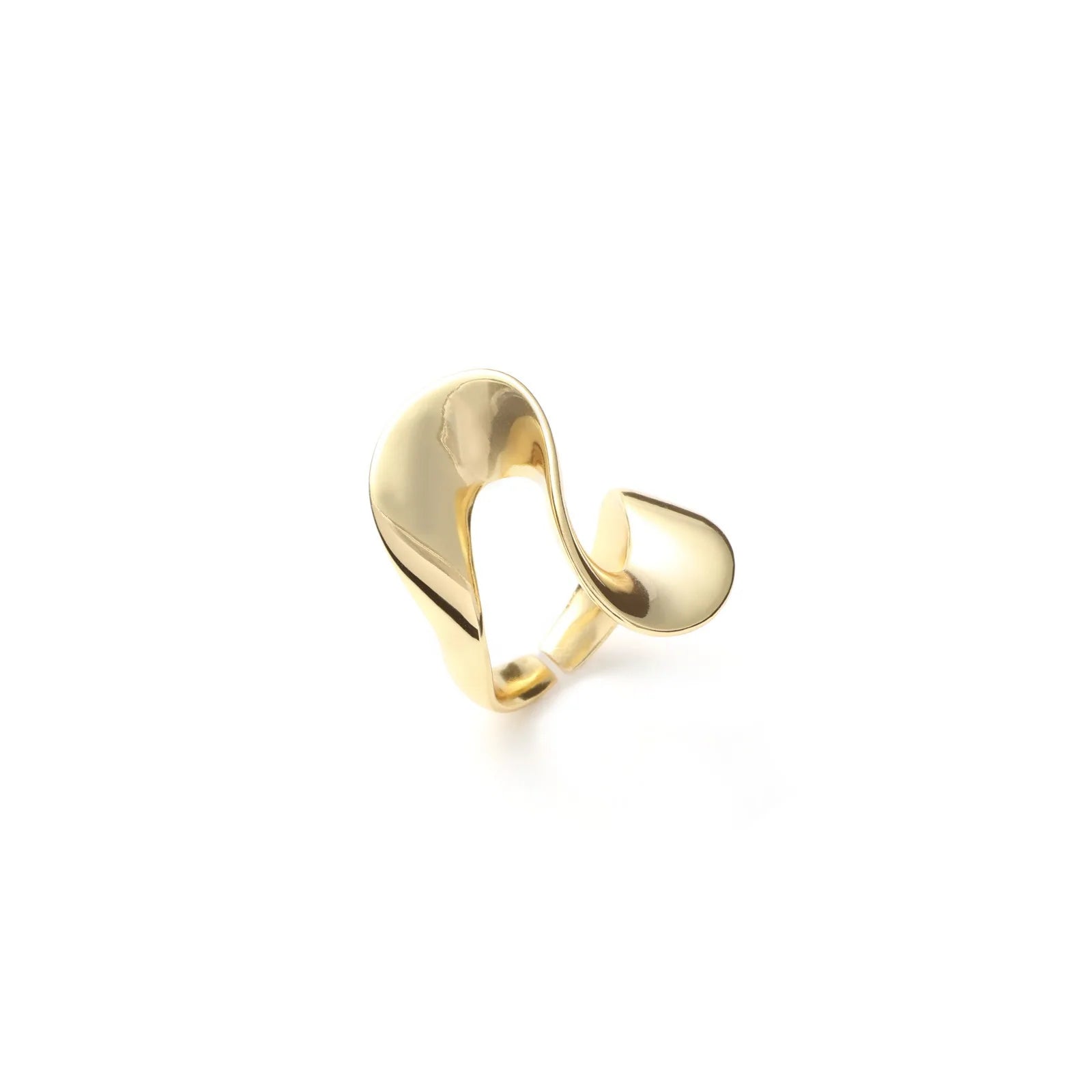 Damenring Unoaerre vergoldet Modell Line Bronze Gelb 2626