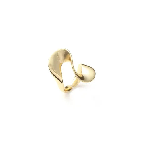 Damenring Unoaerre vergoldet Modell Line Bronze Gelb 2626