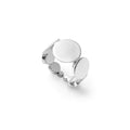 Anello donna Unoaerre in bronzo argentato regolabile 2591