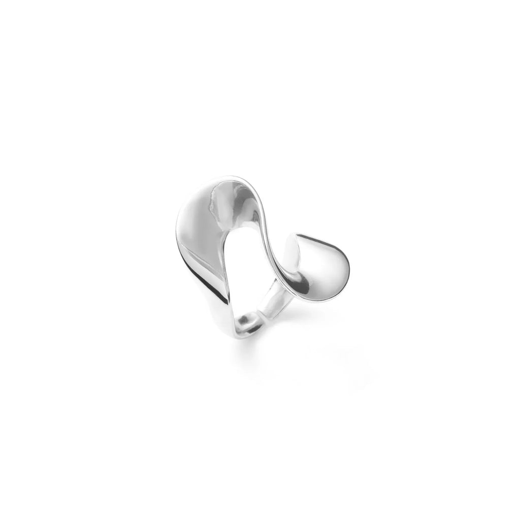 Anello donna Unoaerre in bronzo bianco modello line 2627