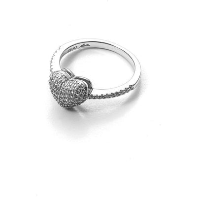 Bague femme cœur bijoux 4US Cesare Paciotti Argent Cœur 4uan3002w