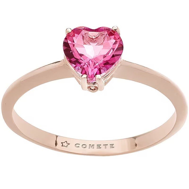 Anello donna fidanzamento fantasia con cuore di topazio donna ANB 2545
