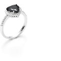Anello donna gioielli 4US Cesare Paciotti Black Heart 4uan3208w