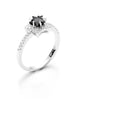 Damenring Schmuck 4US Cesare Paciotti Black Star 4uan3212w