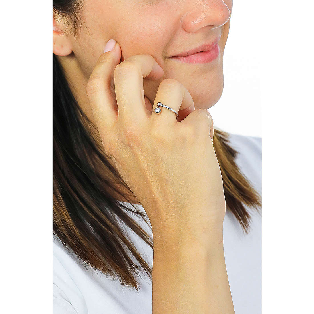 Anello donna gioielli Sagapò Click sck144