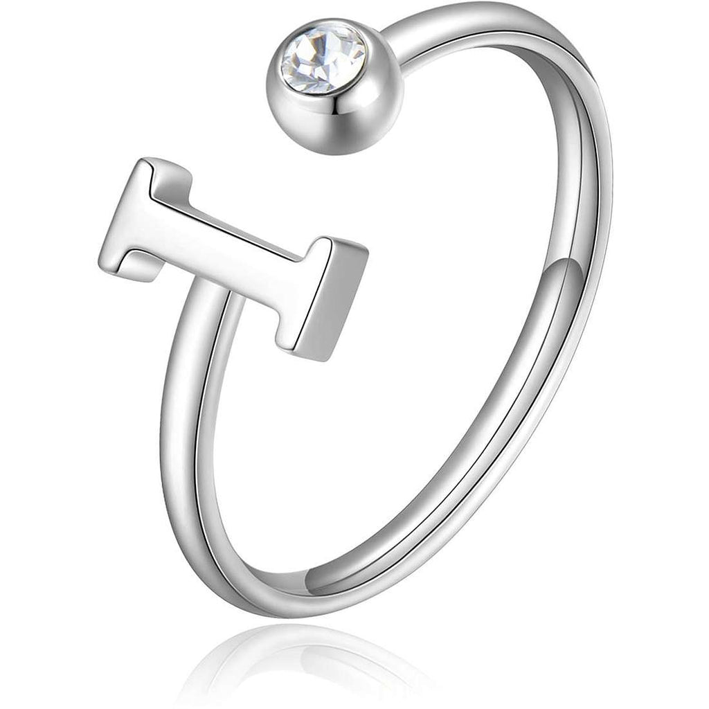 Damenring Schmuck Sagapò Click sck180 Buchstabe I