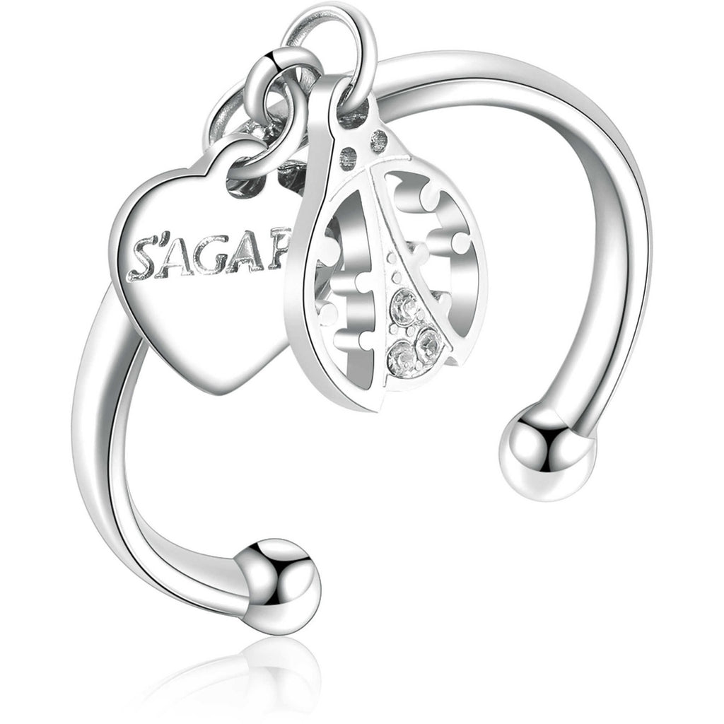 Anello donna gioielli Sagapò You coccinella regolabile syo33b