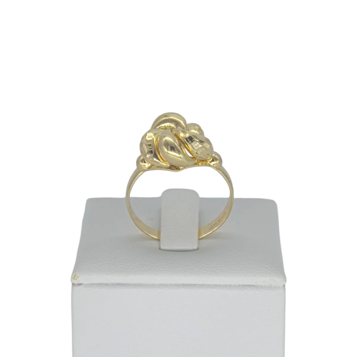 Anello donna in Oro Giallo 18kt 750 floreale
