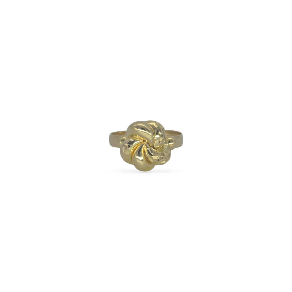 Anello donna in Oro Giallo 18kt 750 floreale