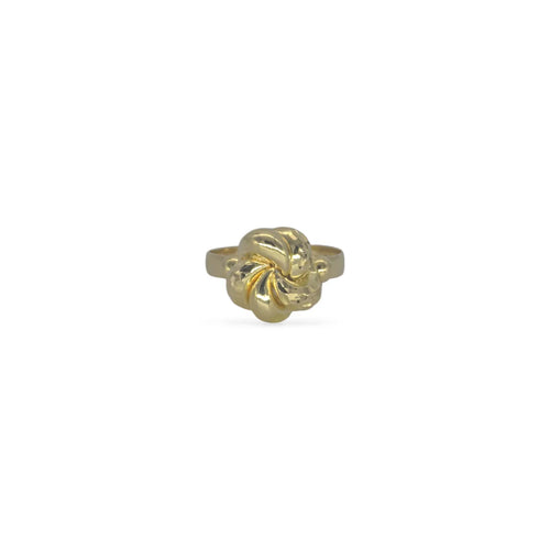 Anello donna in Oro Giallo 18kt 750 floreale