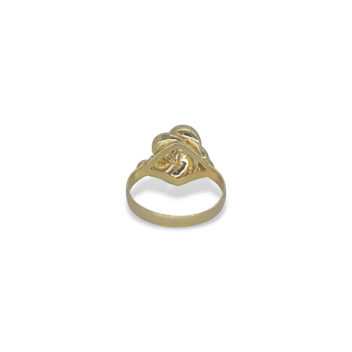 Anello donna in Oro Giallo 18kt 750 floreale