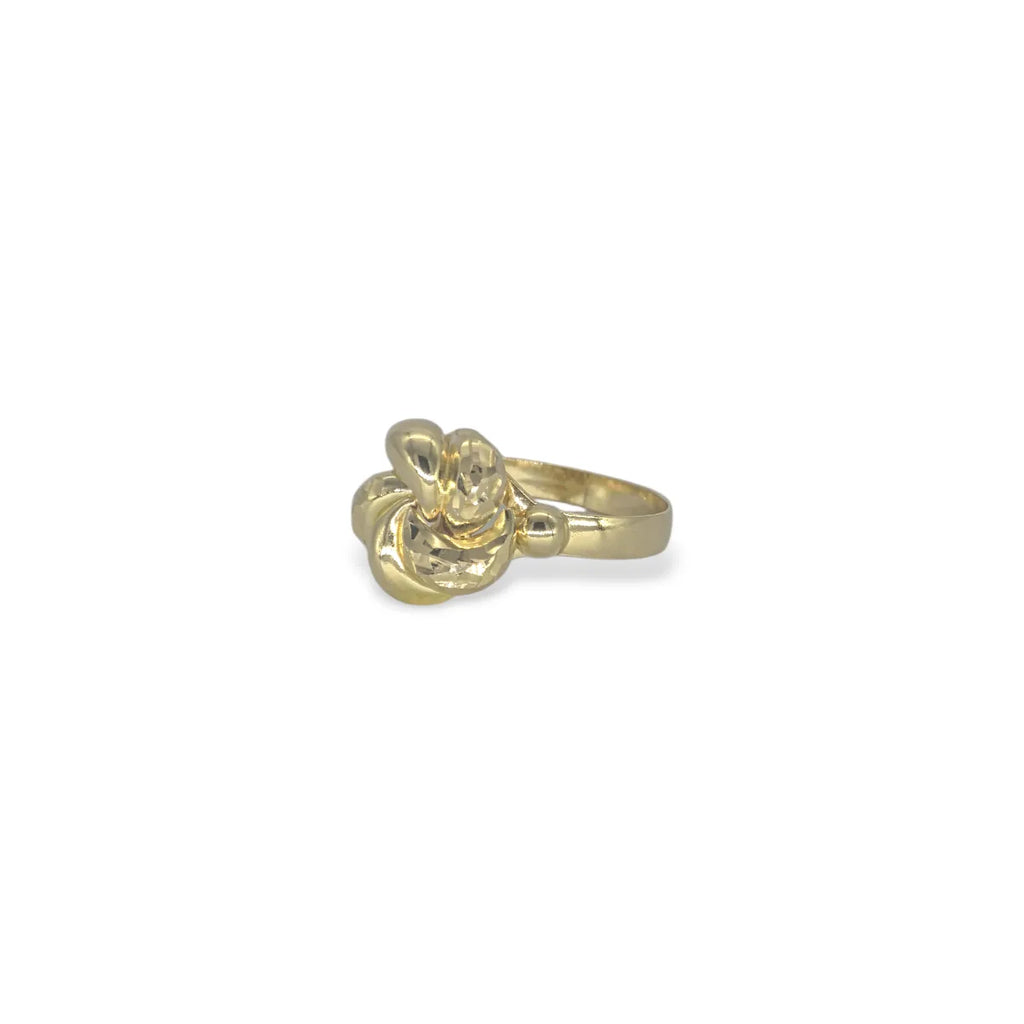 Anello donna in Oro Giallo 18kt 750 floreale