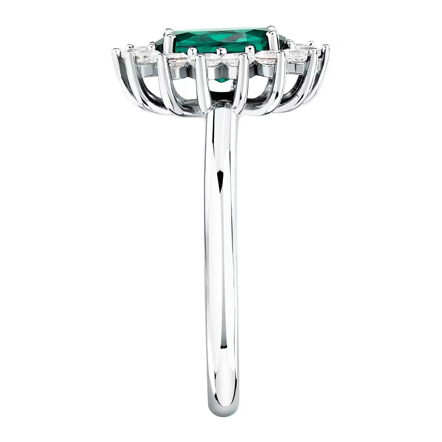 Damenring Morellato Silber Grün SAIW284016