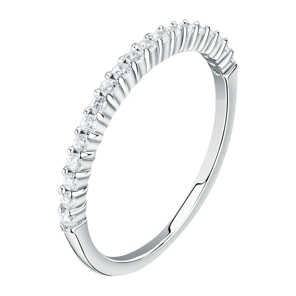 Anello donna in argento con zirconi bianchi Le petite story lps03awv10014