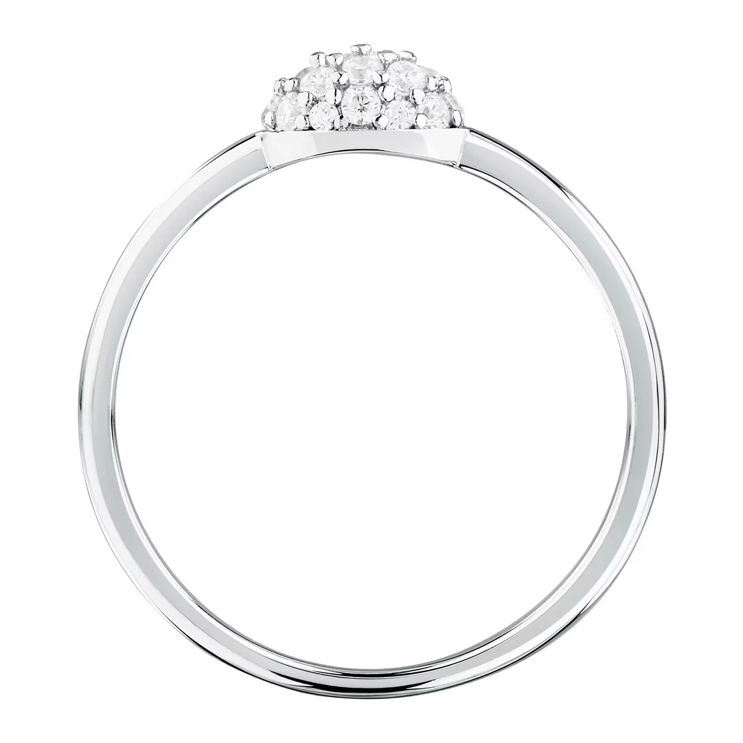 Anello donna in argento e zirconi SAZB13016