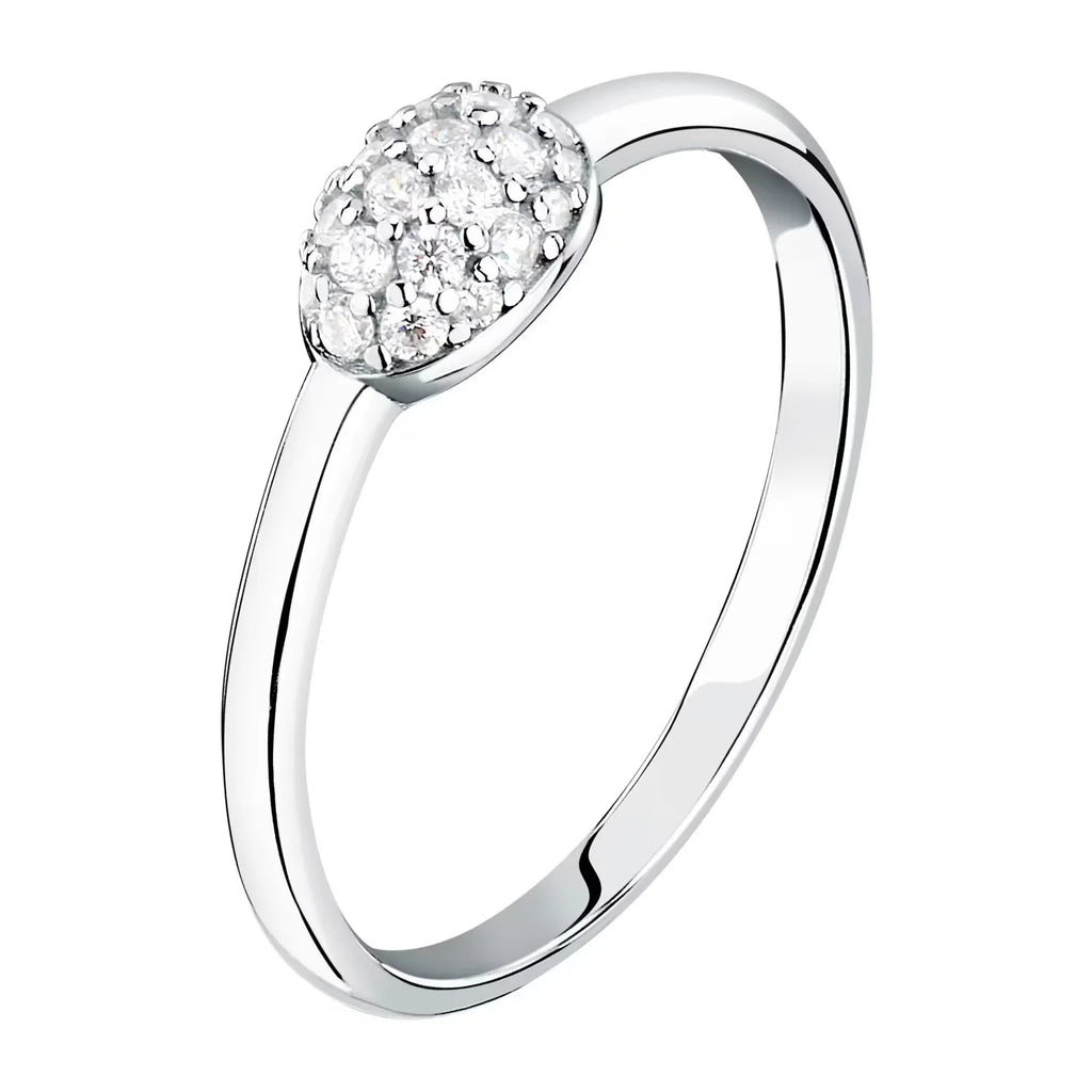 Anello donna in argento e zirconi SAZB13016