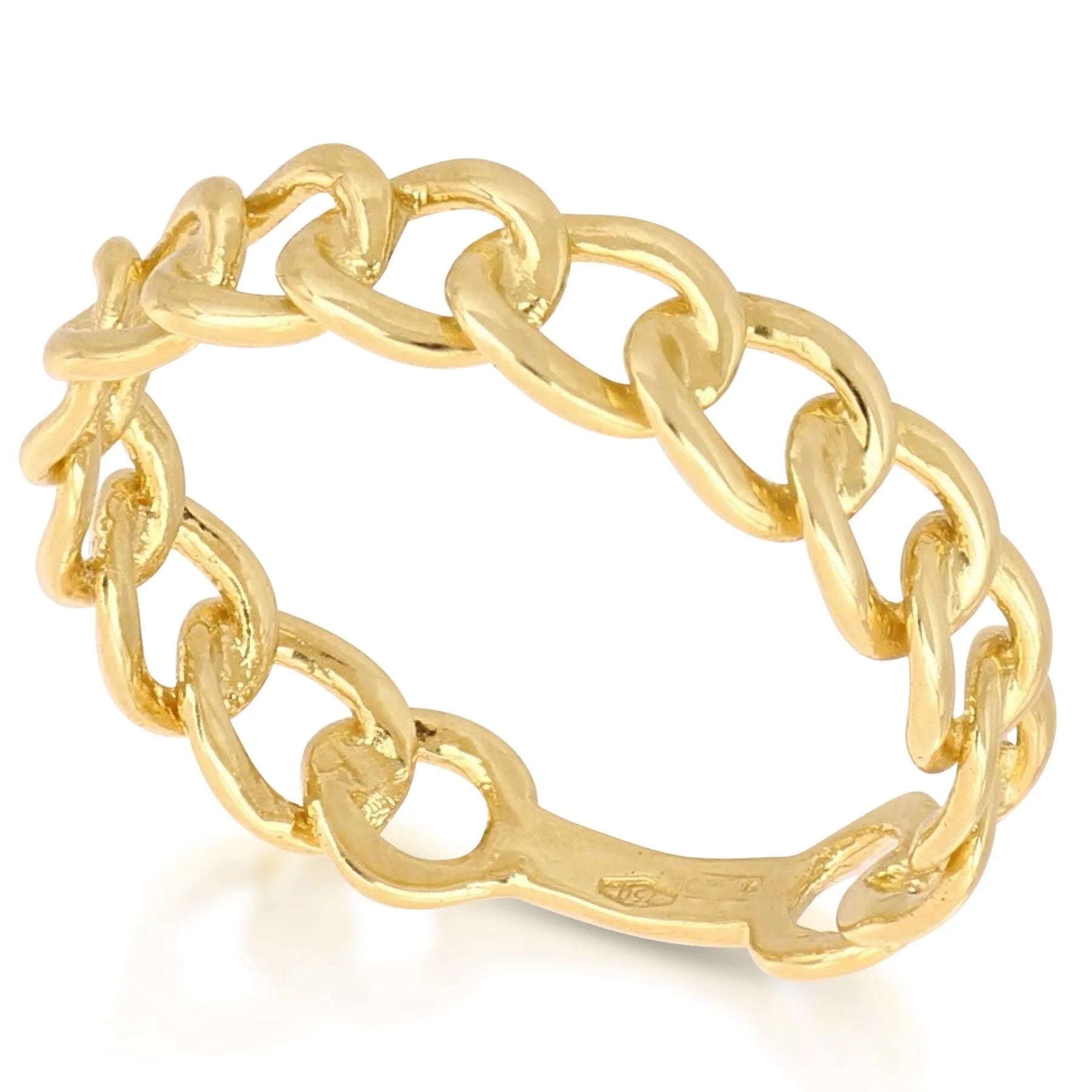 Anello donna in oro giallo 18kt Grumetta