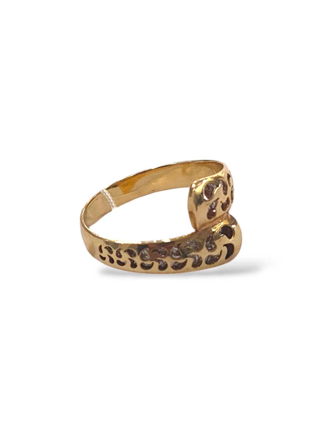 Anello donna in oro giallo 9 carati elegante