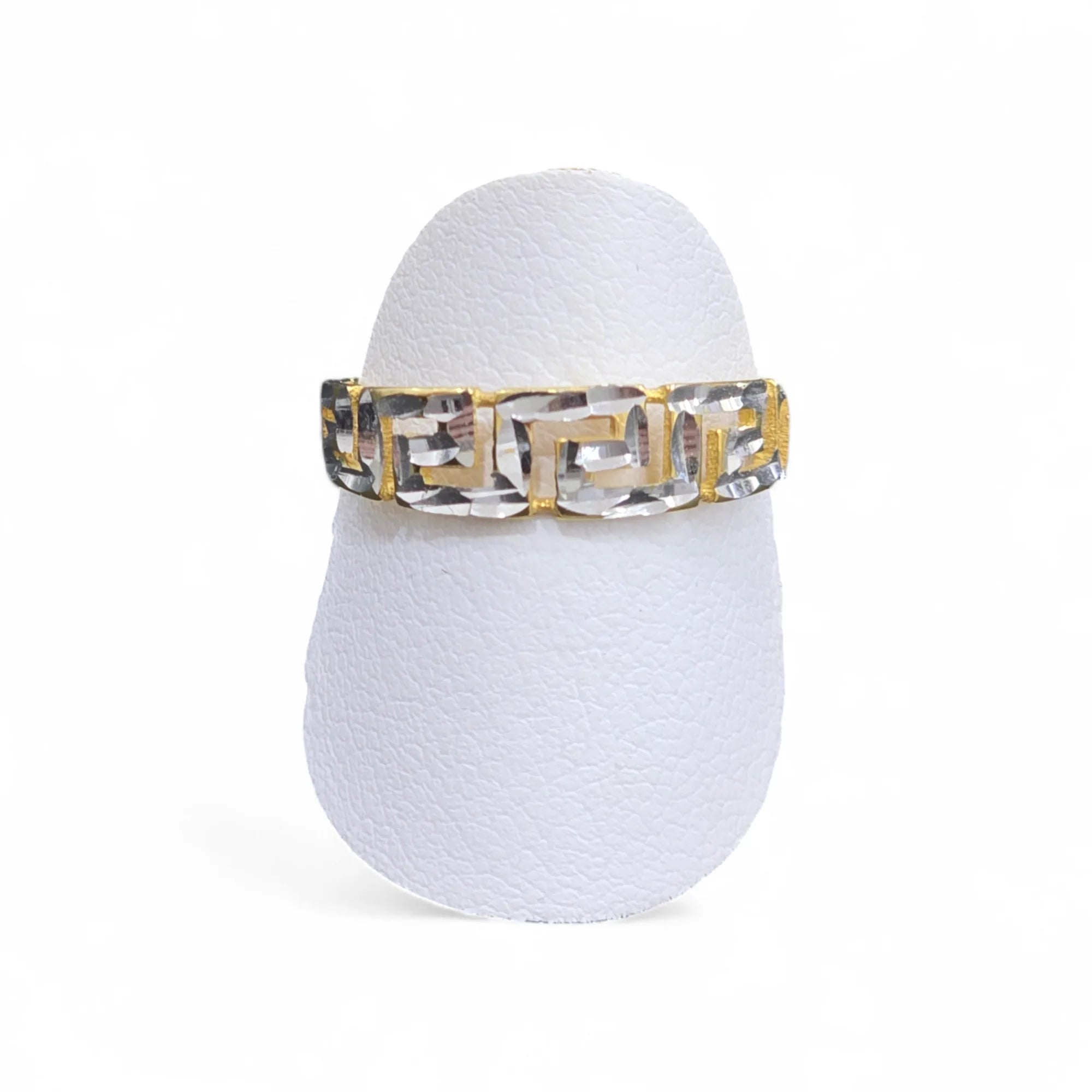 Anello donna in oro giallo 9 ct e zirconi bianchi Igold