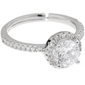 Anello donna regolabile Ottaviani con zircone bianco