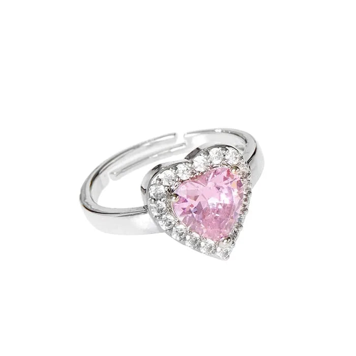 Anello donna regolabile Ottaviani cuore con zirconi