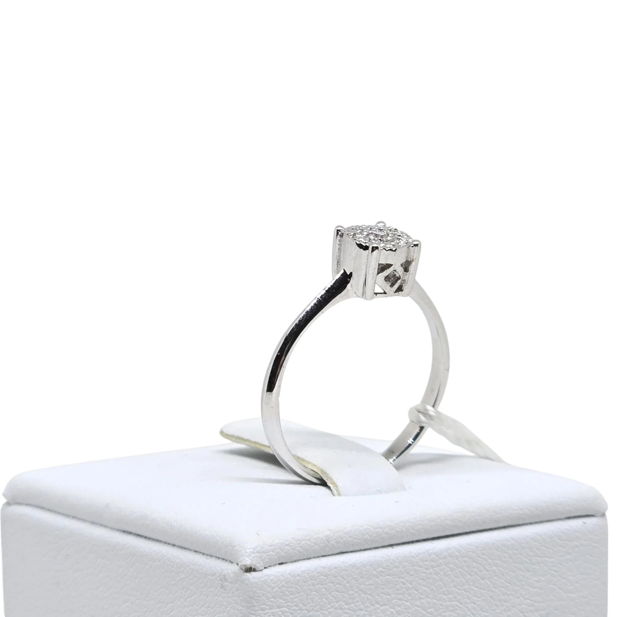 Anello donna solitario in oro e diamanti Pg gioielli anidem/4
