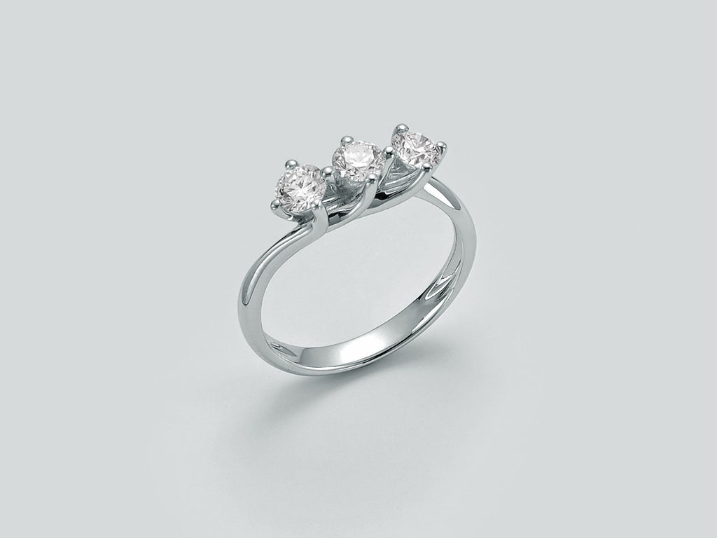 Anello donna trilogy Yukiko cielo venezia oro e diamanti lid3312y-069g7