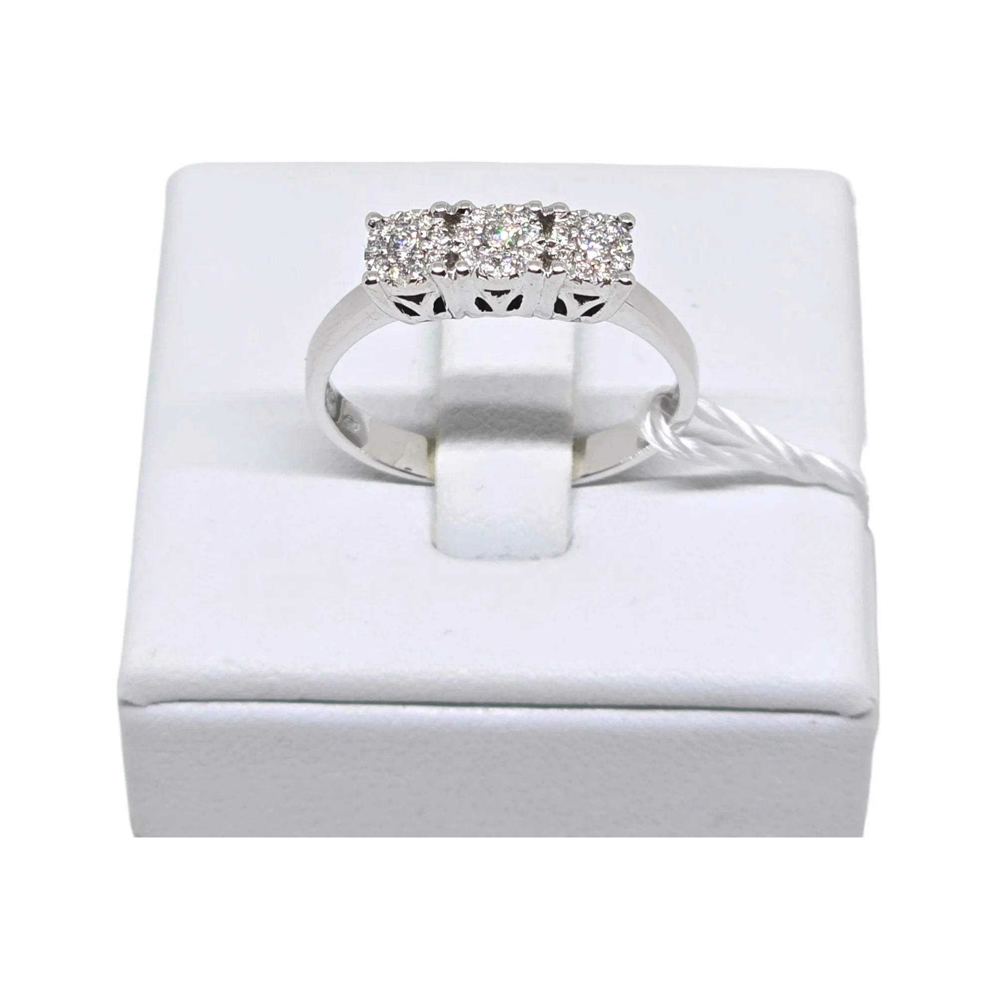 Anello donna trilogy in oro e diamanti Pg gioielli Trichic/1