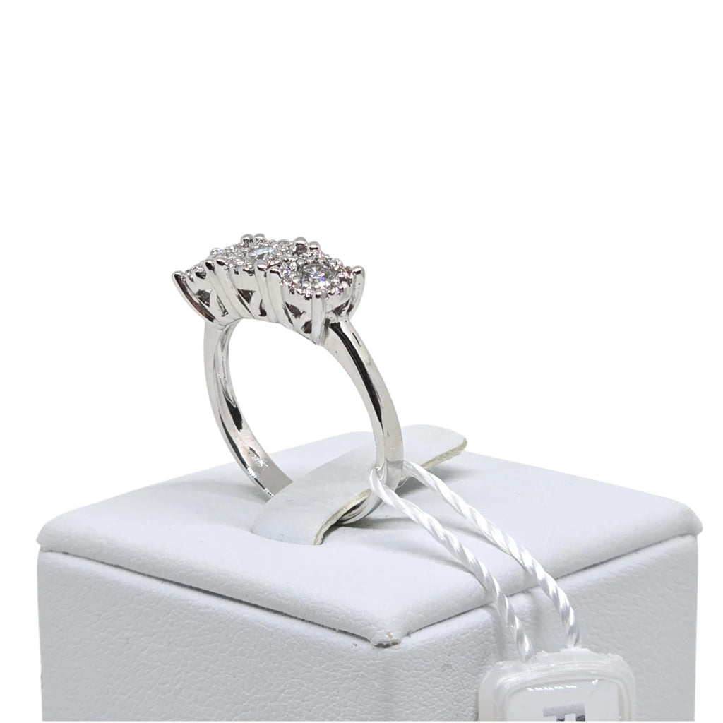 Anello donna trilogy in oro e diamanti Pg gioielli Trichic/4