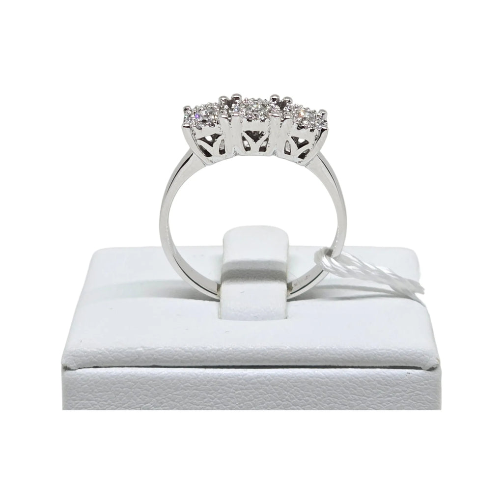 Anello donna trilogy in oro e diamanti Pg gioielli Trichic/1