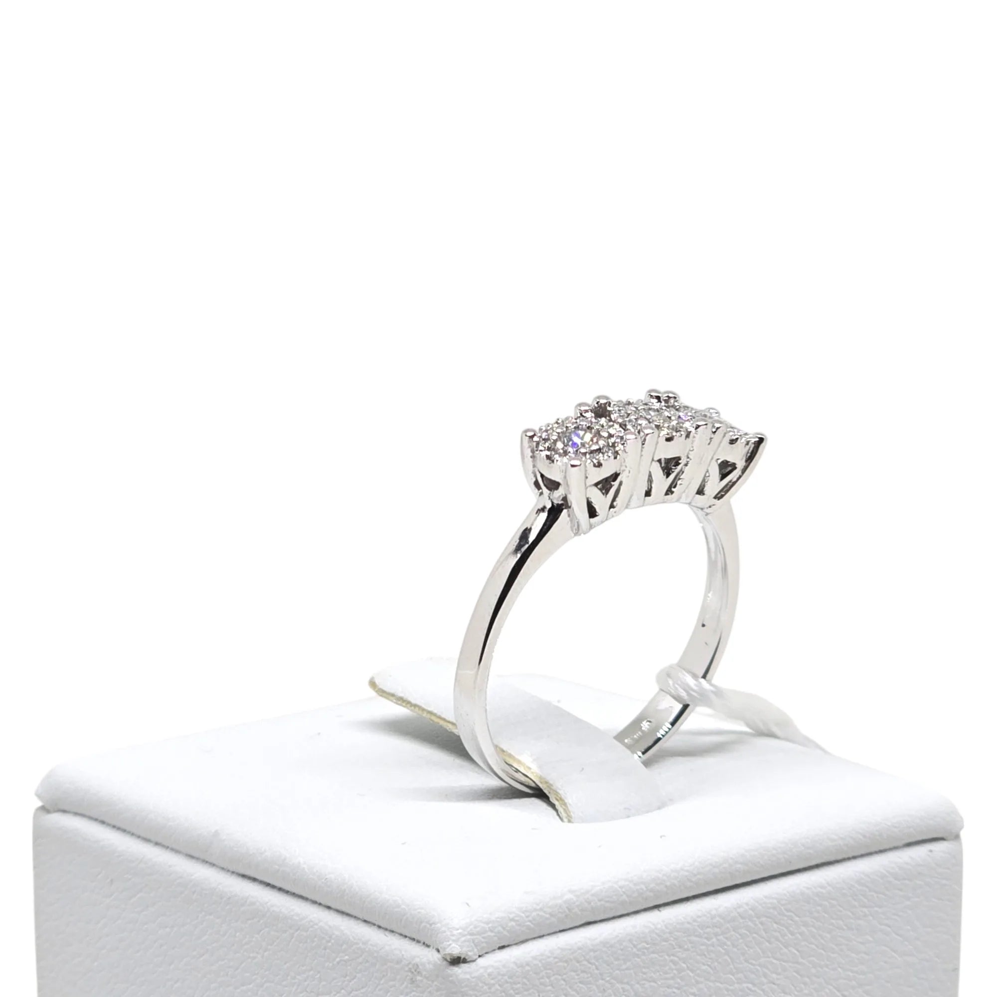 Anello donna trilogy in oro e diamanti Pg gioielli Trichic/1