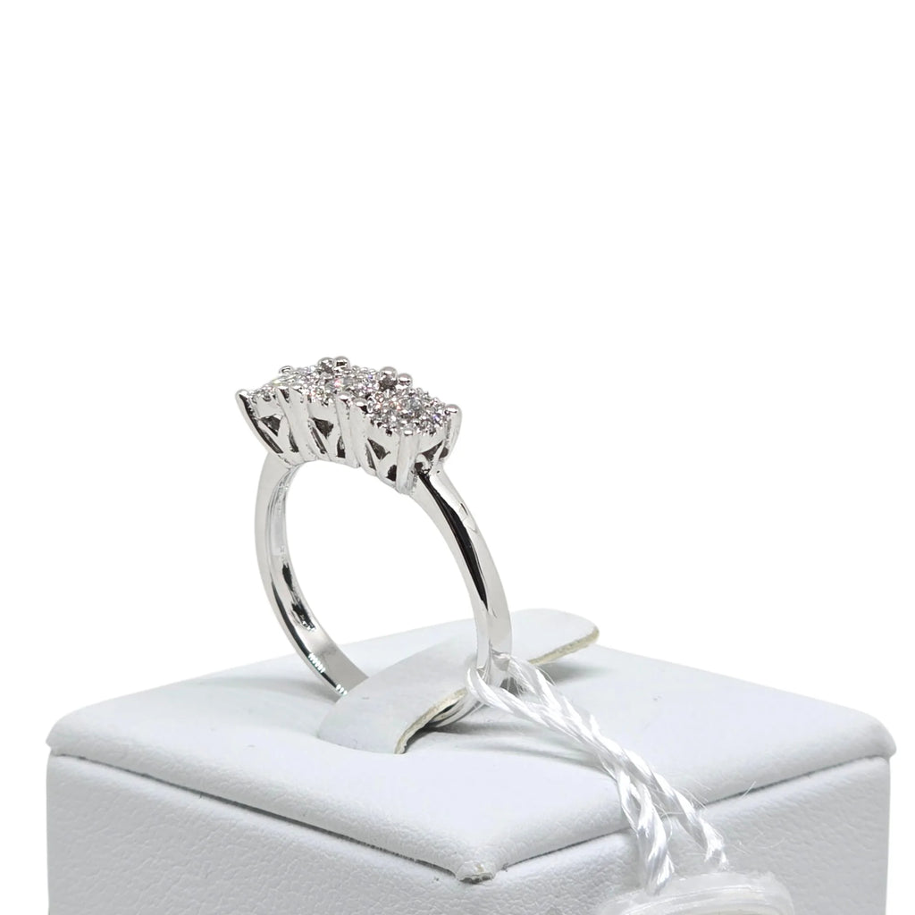 Anello donna trilogy in oro e diamanti Pg gioielli Trichic/2
