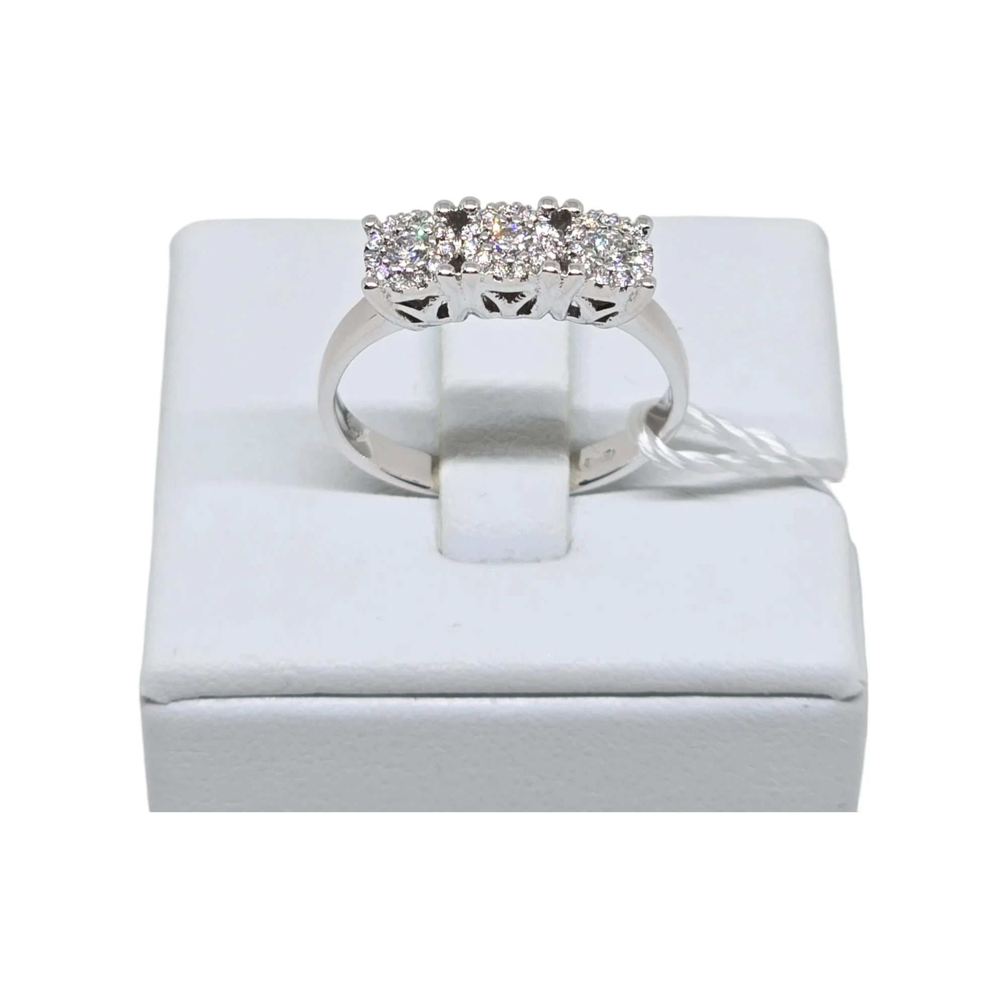 Anello donna trilogy in oro e diamanti Pg gioielli Trichic/2