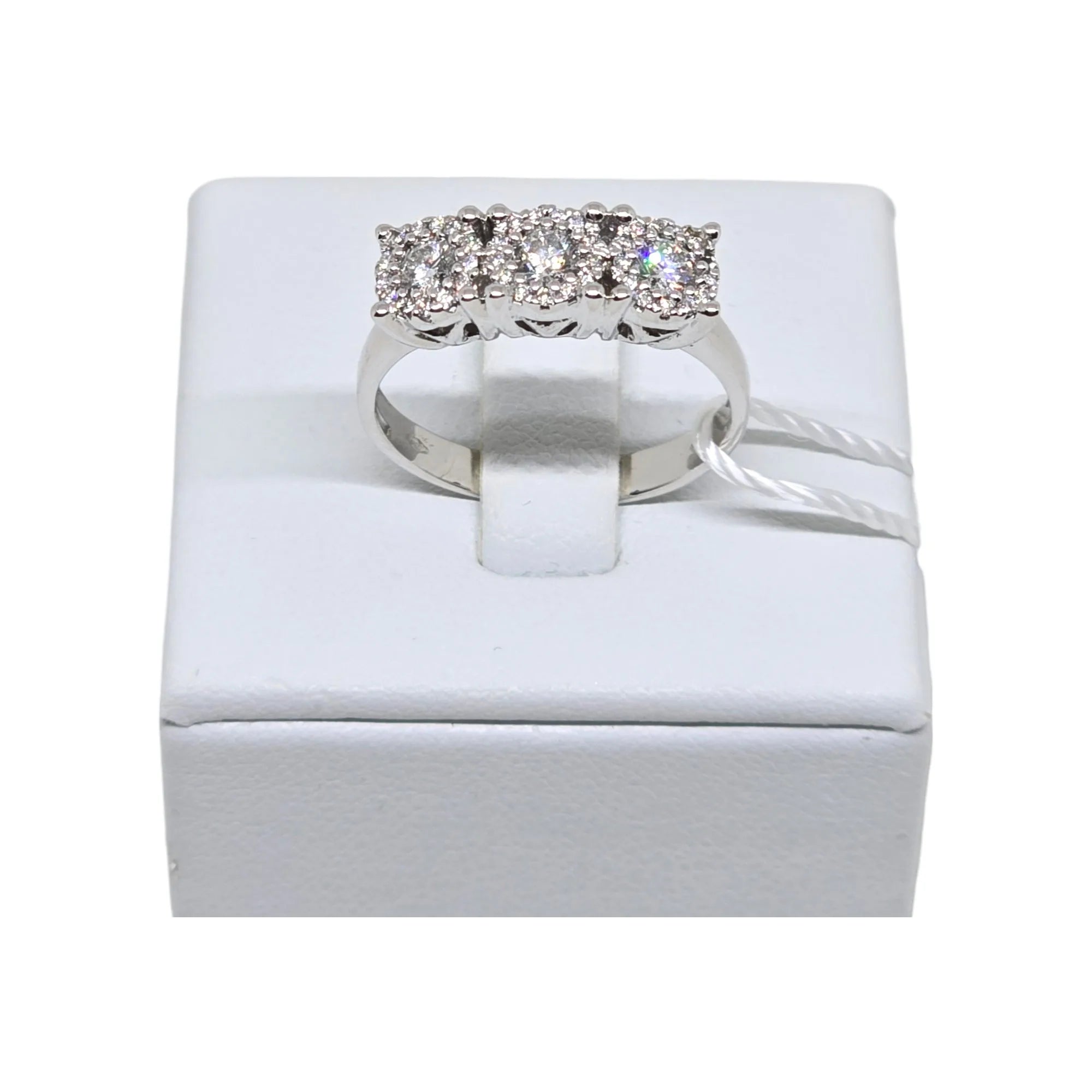Anello donna trilogy in oro e diamanti Pg gioielli Trichic/4