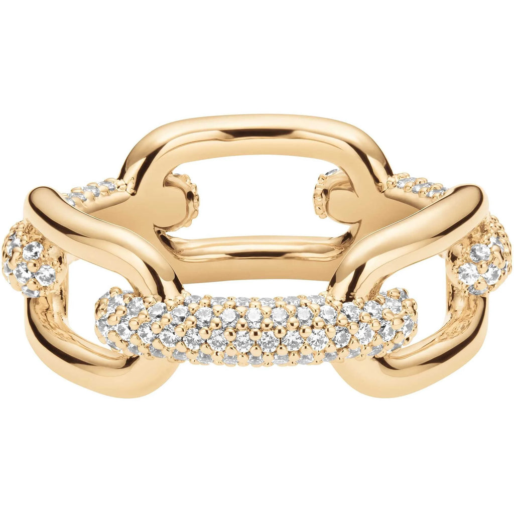 Anello in acciaio dorato donna gioielli Daniel Wellington