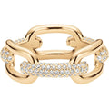 Anello in acciaio dorato donna gioielli Daniel Wellington