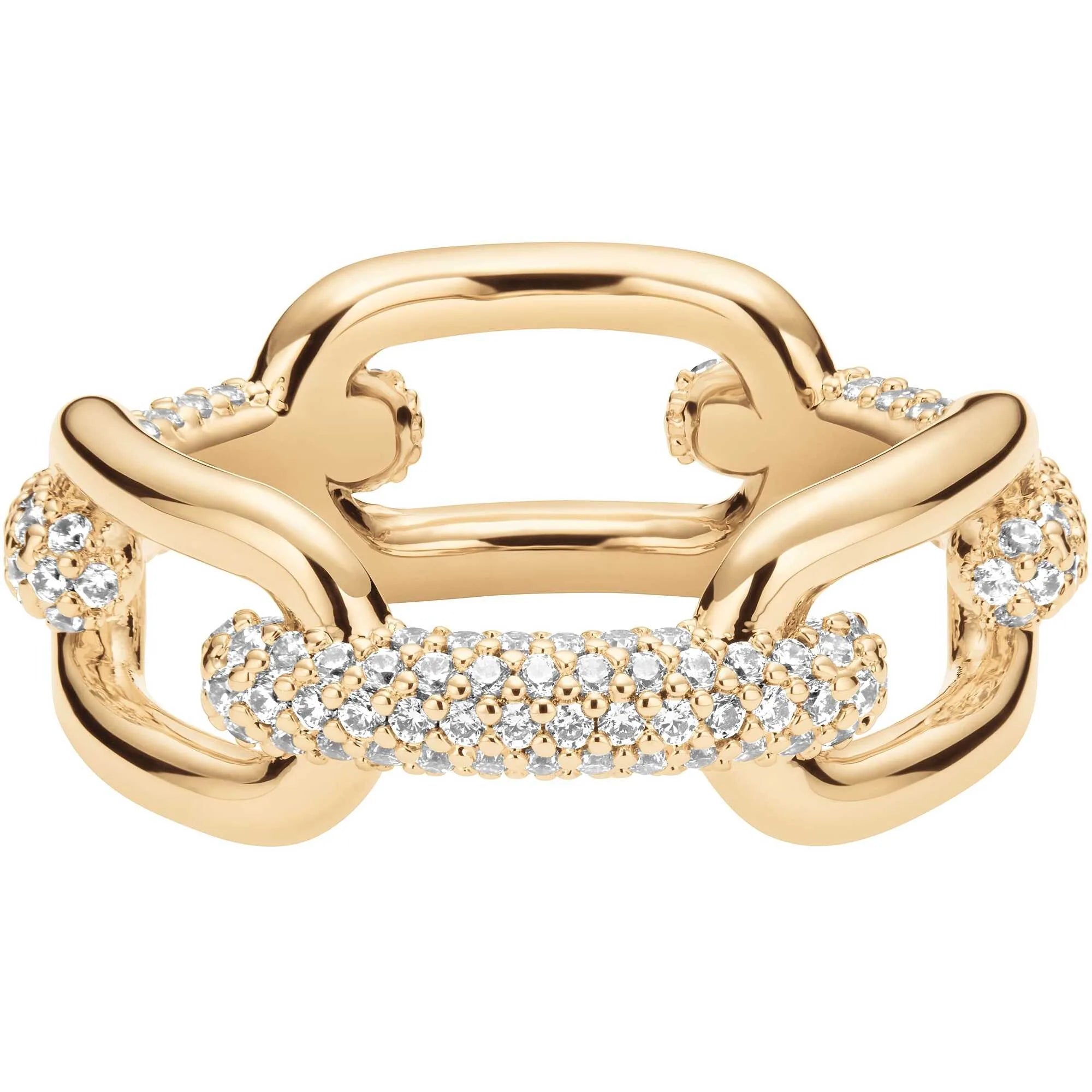 Anello in acciaio dorato donna gioielli Daniel Wellington