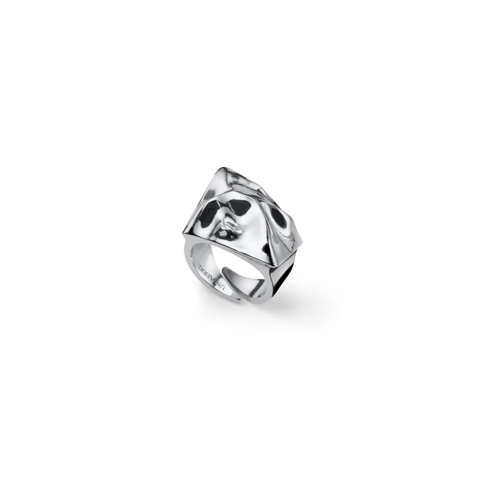 Anello in bronzo Unoaerre 2843 placcato argento
